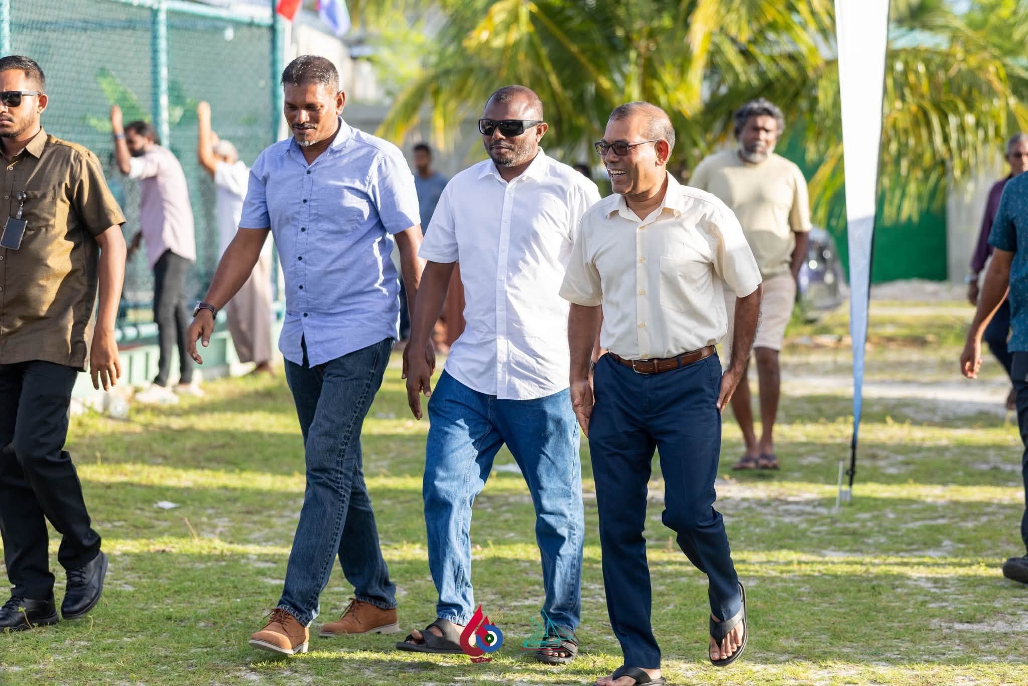 ތިނަދޫ ސިޓީގެ މޭޔަރާއި ޑެޕިއުޓީ މޭޔަރު ރައީސް ނަޝީދުއާއިއެކު :- ފޮޓޯ | ތިނަދޫ ކައުންސިލް